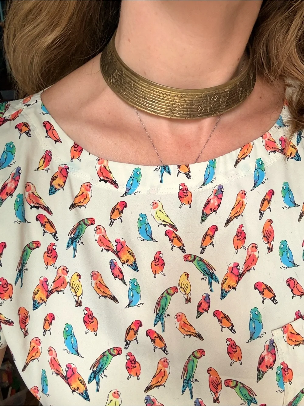 Brass Choker—Vintage